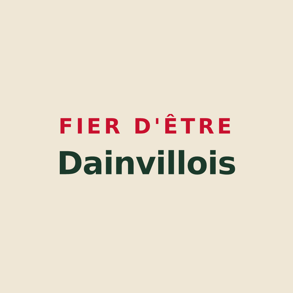Tote bag « Fier d'être Dainvillois » — design pour Dainville