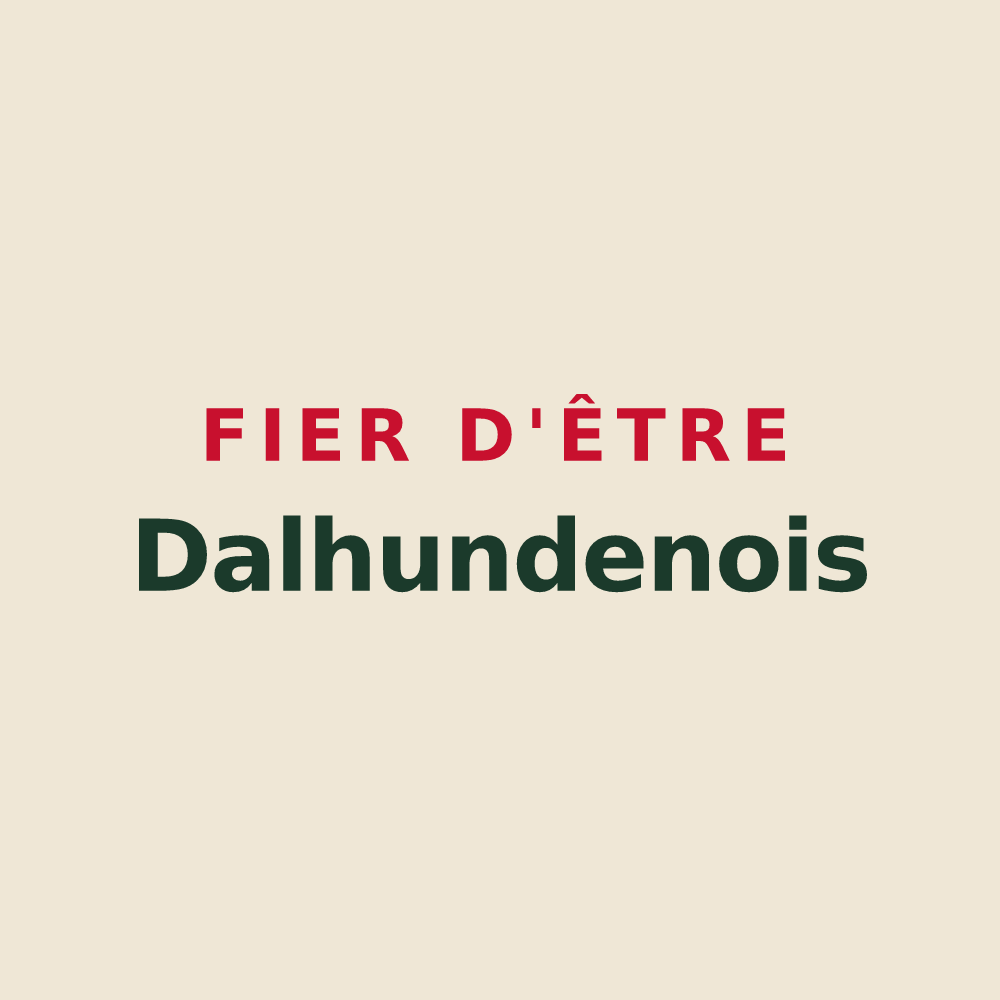 Tote bag « Fier d'être Dalhundenois » — design pour Dalhunden