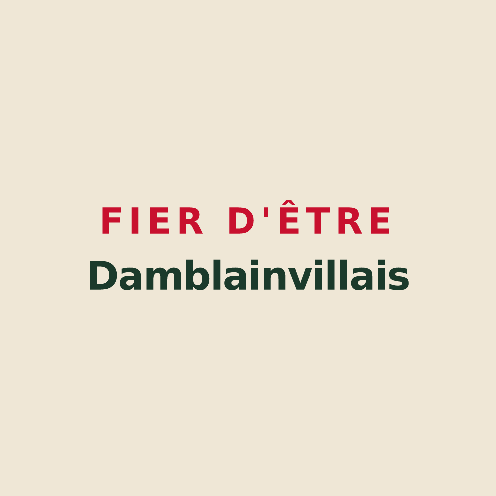 Tote bag « Fier d'être Damblainvillais » — design pour Damblainville