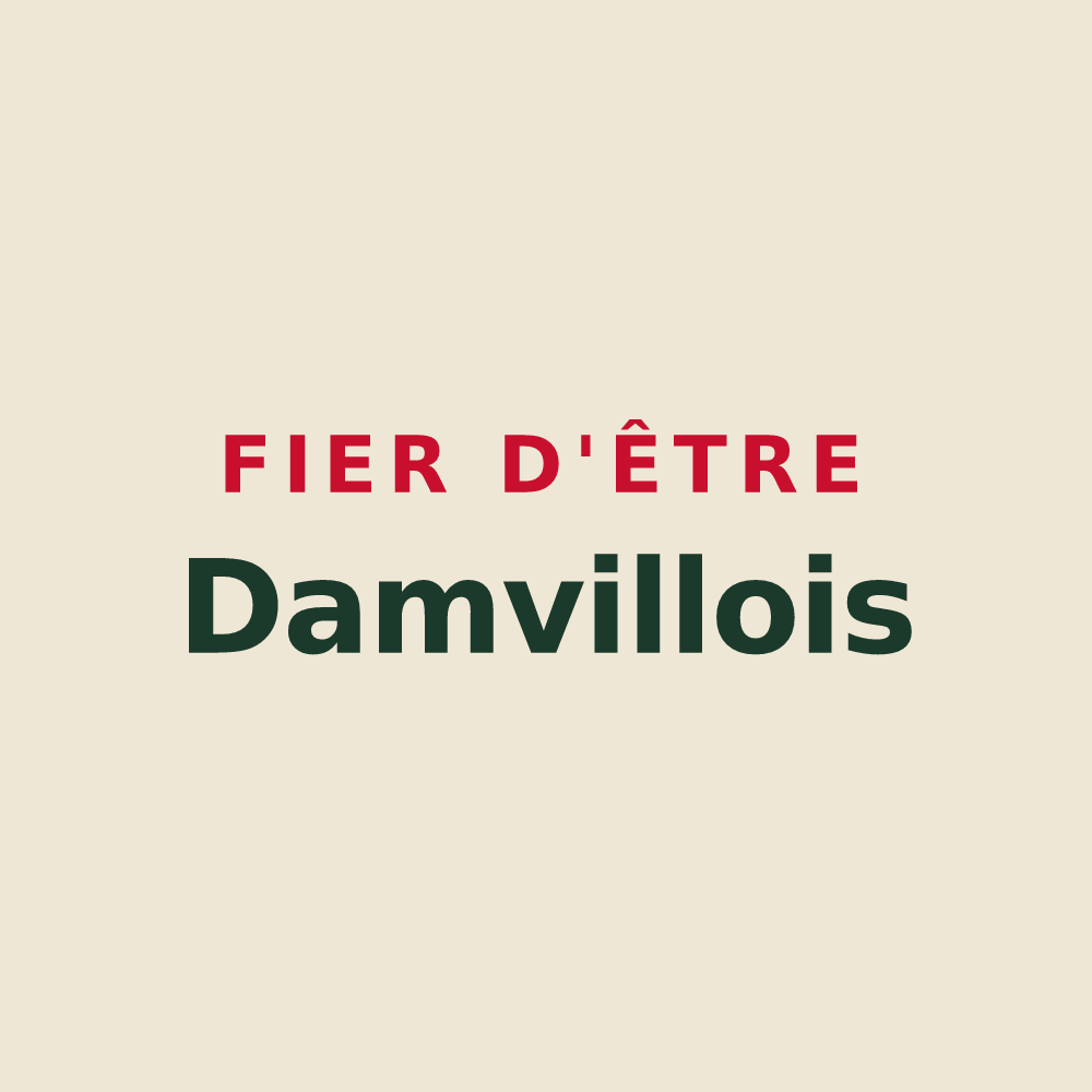 Tote bag « Fier d'être Damvillois » — design pour Damvillers