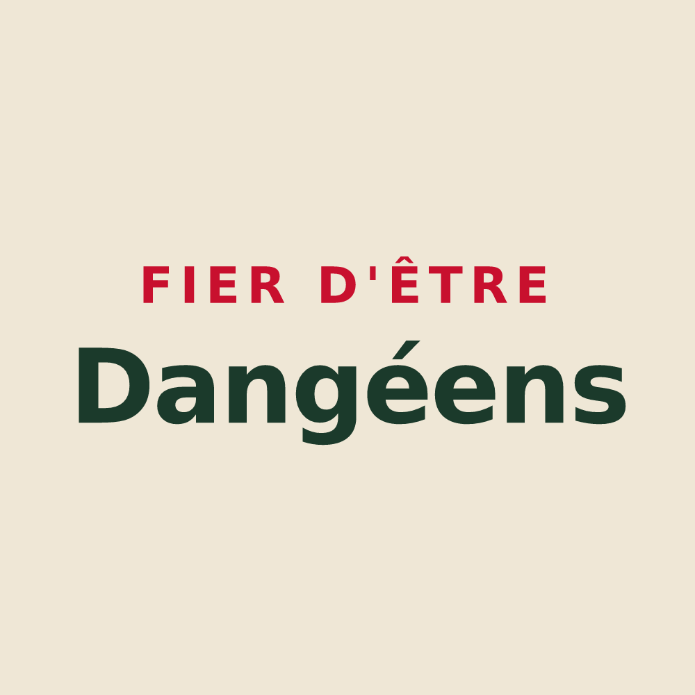 Tote bag « Fier d'être Dangéens » — design pour Dangé-Saint-Romain