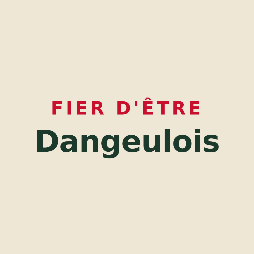 Tote bag « Fier d'être Dangeulois » — design pour Dangeul