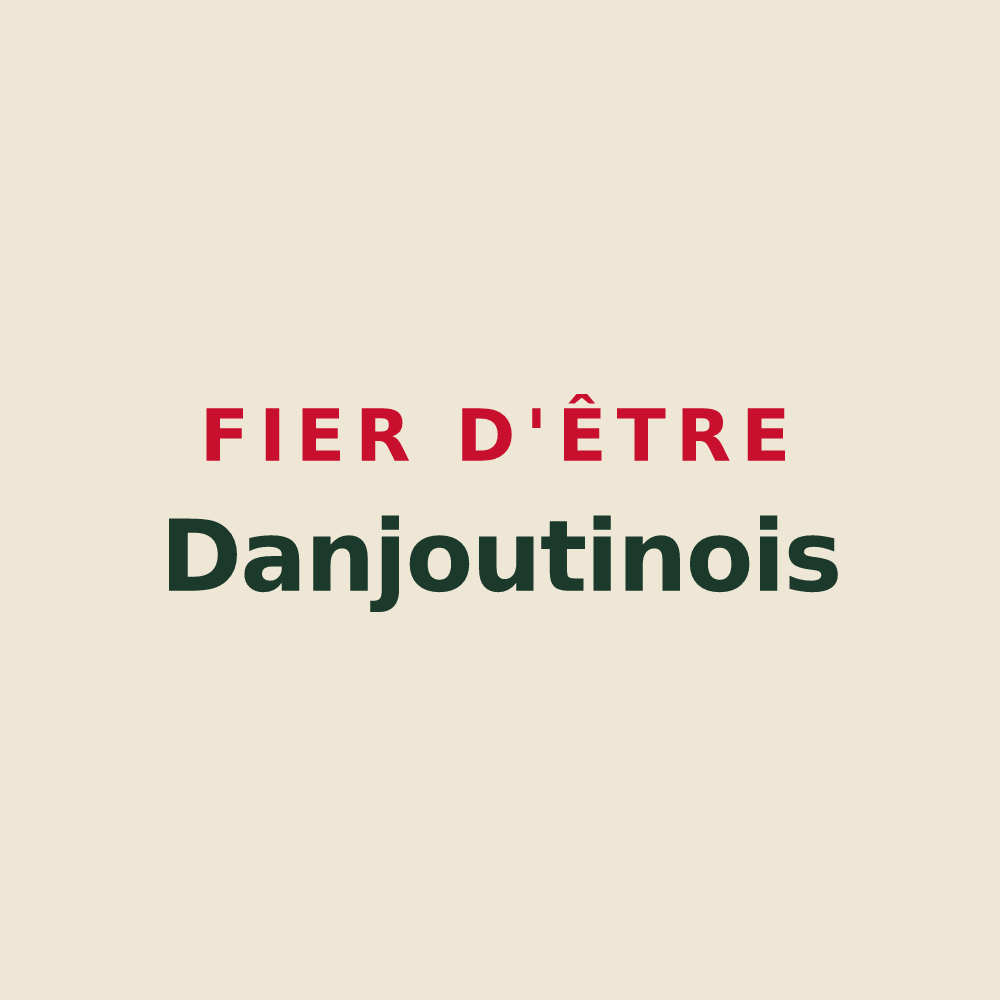 Tote bag « Fier d'être Danjoutinois » — design pour Danjoutin