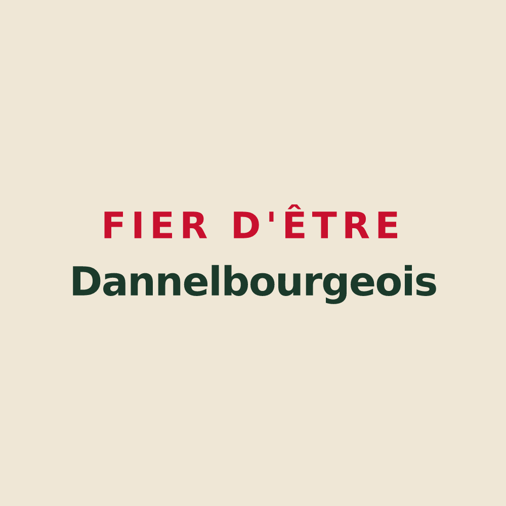 Tote bag « Fier d'être Dannelbourgeois » — design pour Dannelbourg