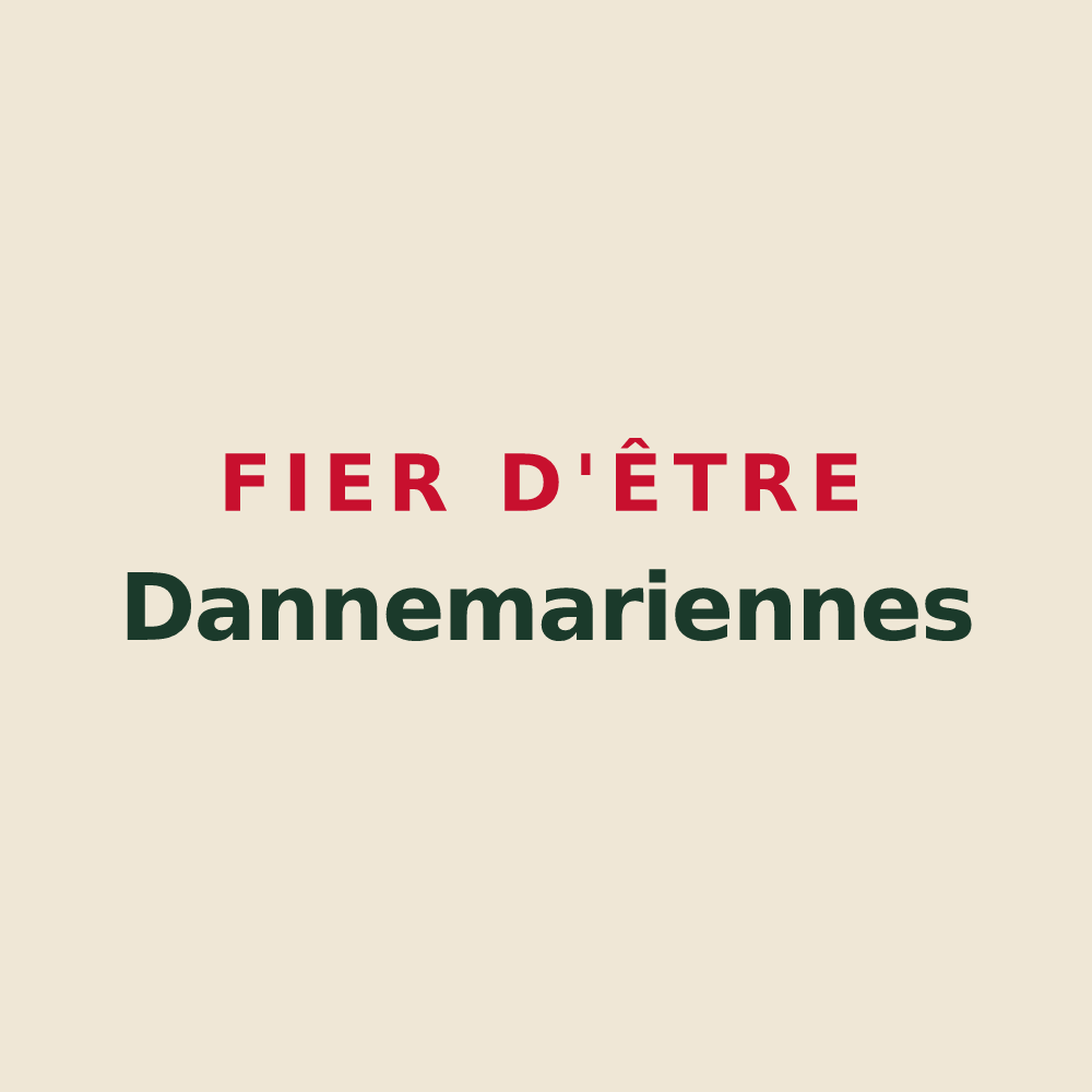 Tote bag « Fier d'être Dannemariennes » — design pour Dannemarie