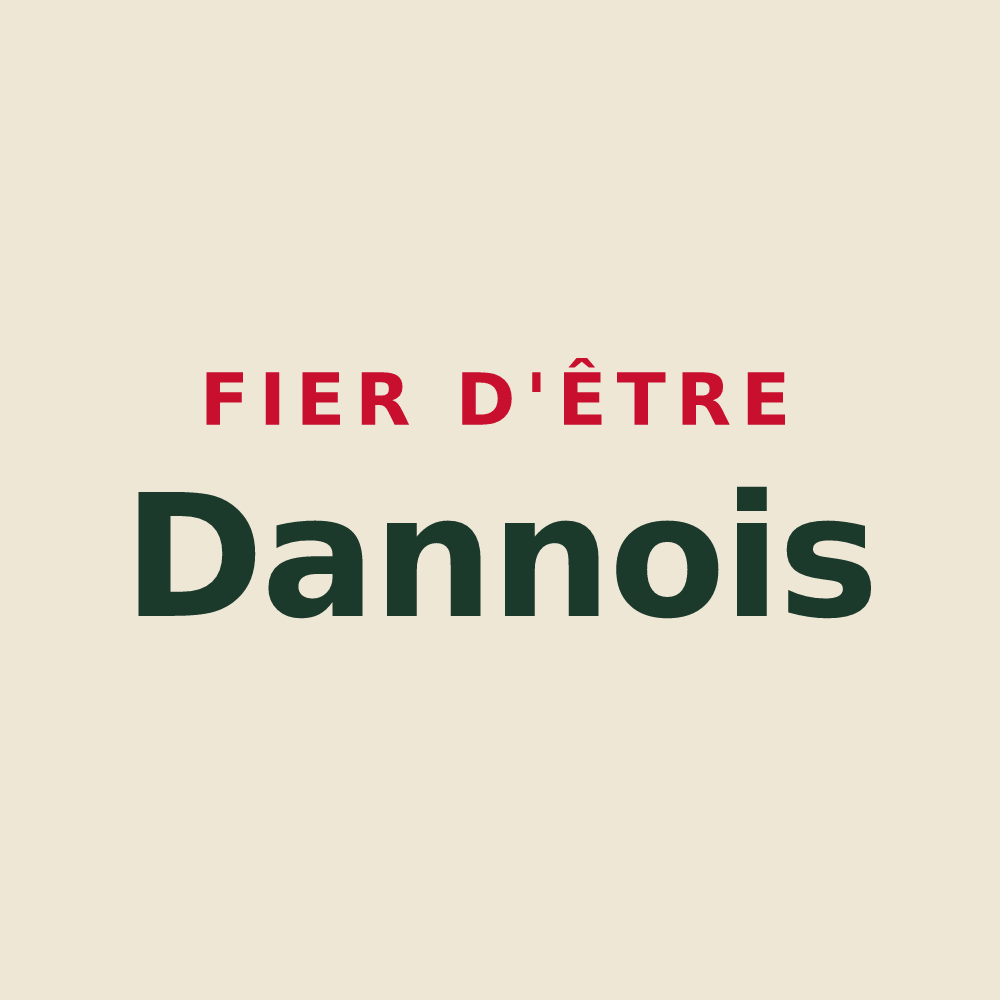 Tote bag « Fier d'être Dannois » — design pour Dannes
