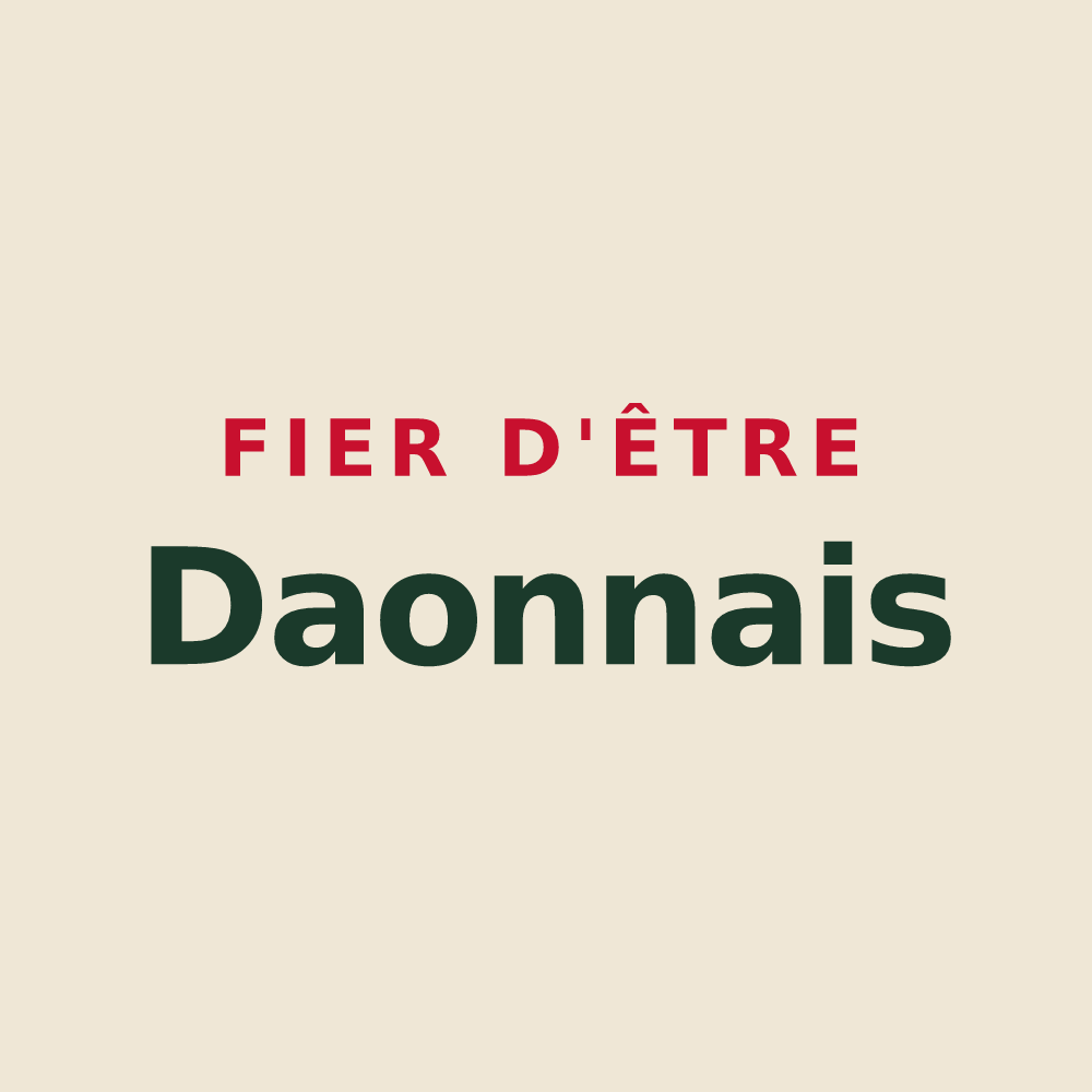 Tote bag « Fier d'être Daonnais » — design pour Daon