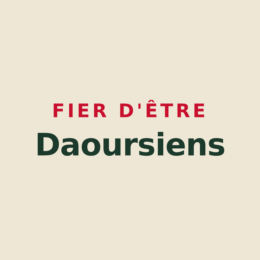 Tote bag « Fier d'être Daoursiens » — design pour Daours