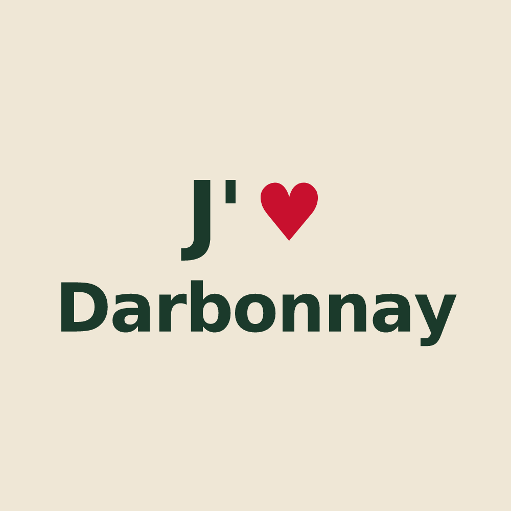 Tote bag personnalisé Darbonnay — design J'aime Darbonnay