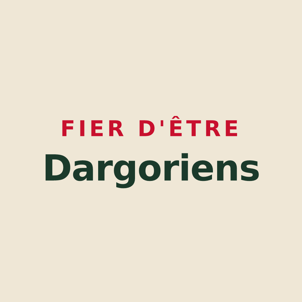 Tote bag « Fier d'être Dargoriens » — design pour Dargoire