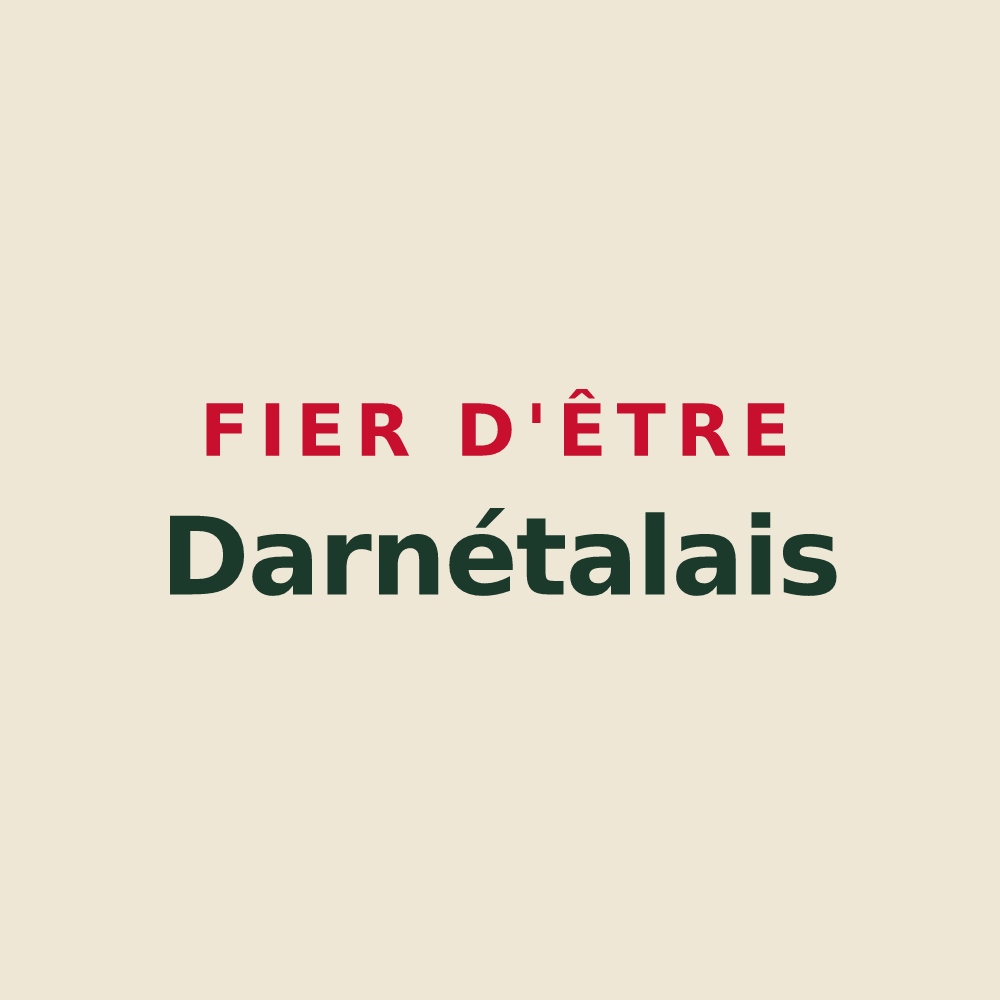 Tote bag « Fier d'être Darnétalais » — design pour Darnétal