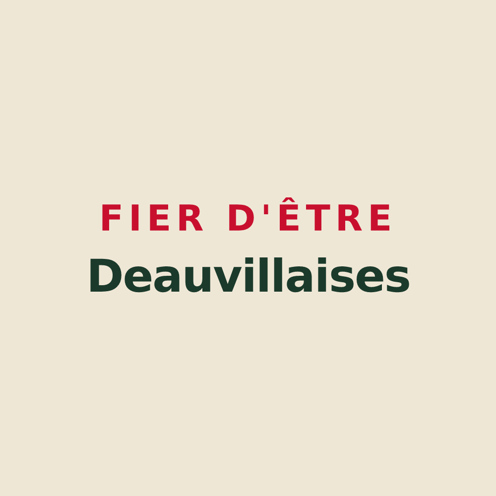 Tote bag « Fier d'être Deauvillaises » — design pour Deauville