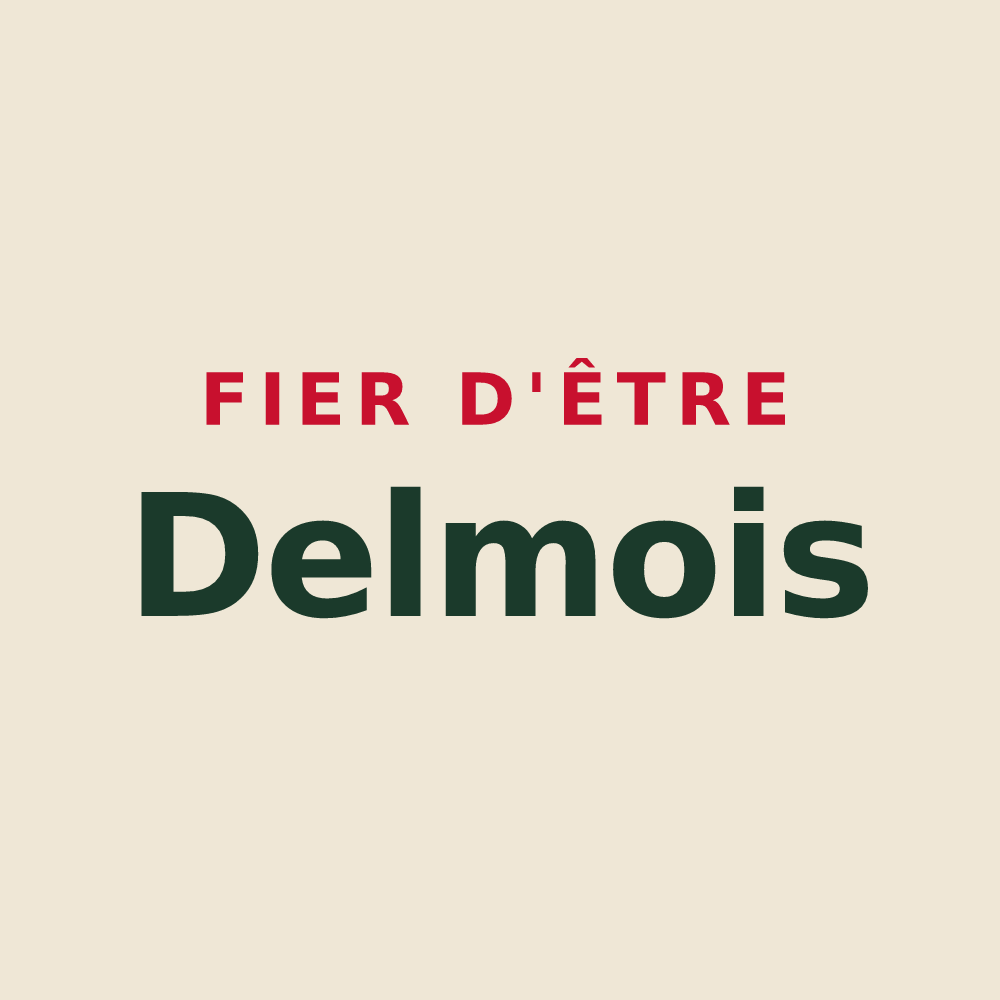 Tote bag « Fier d'être Delmois » — design pour Delme