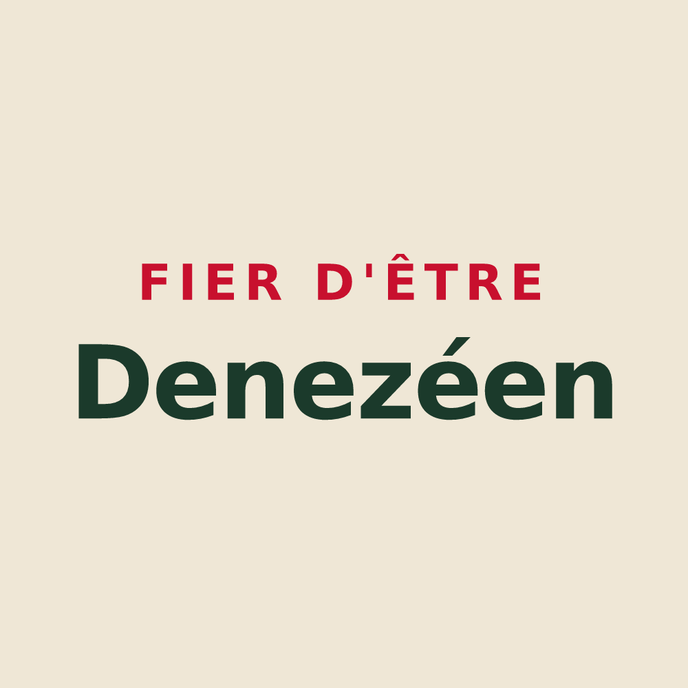 Tote bag « Fier d'être Denezéen » — design pour Dénezé-sous-Doué