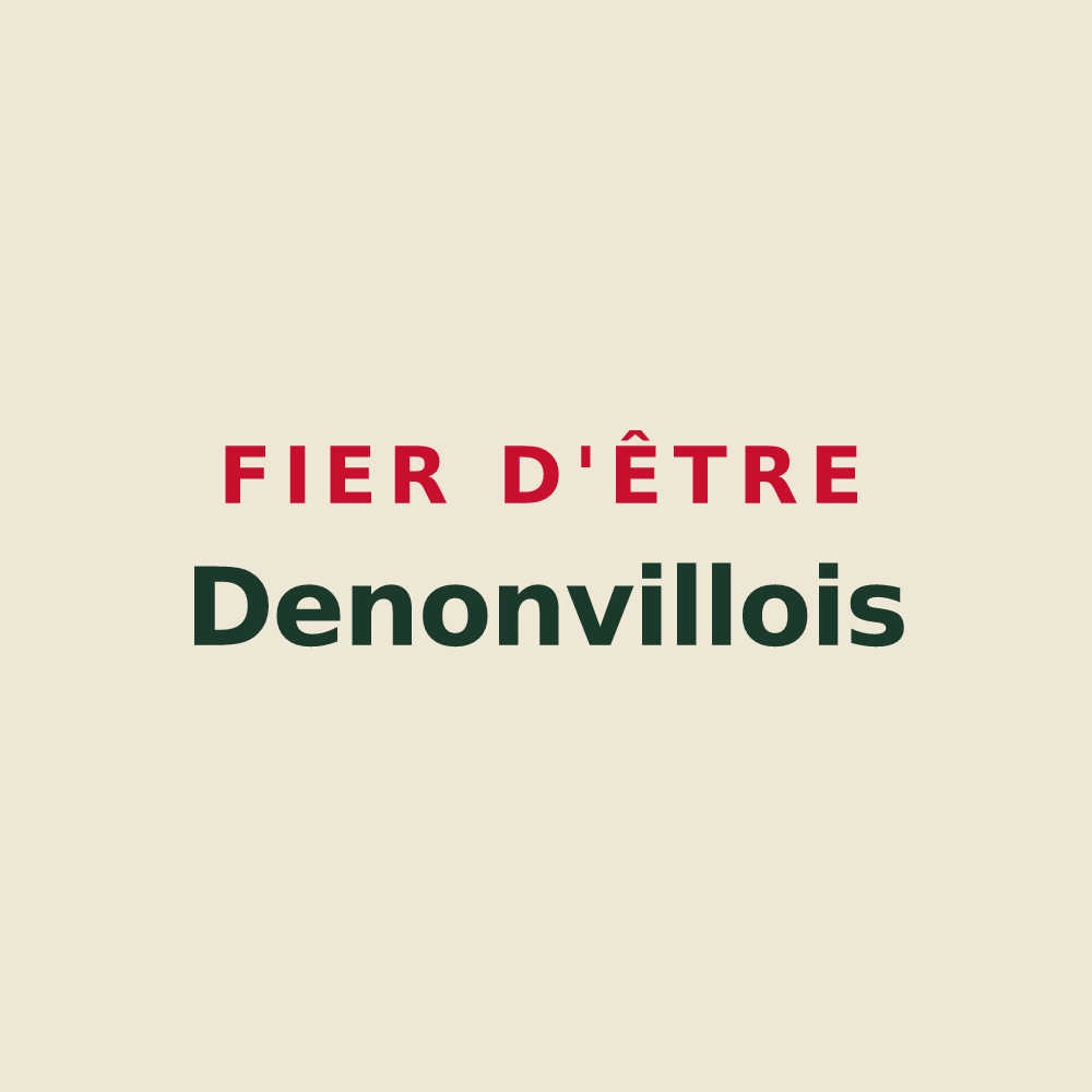 Tote bag « Fier d'être Denonvillois » — design pour Denonville