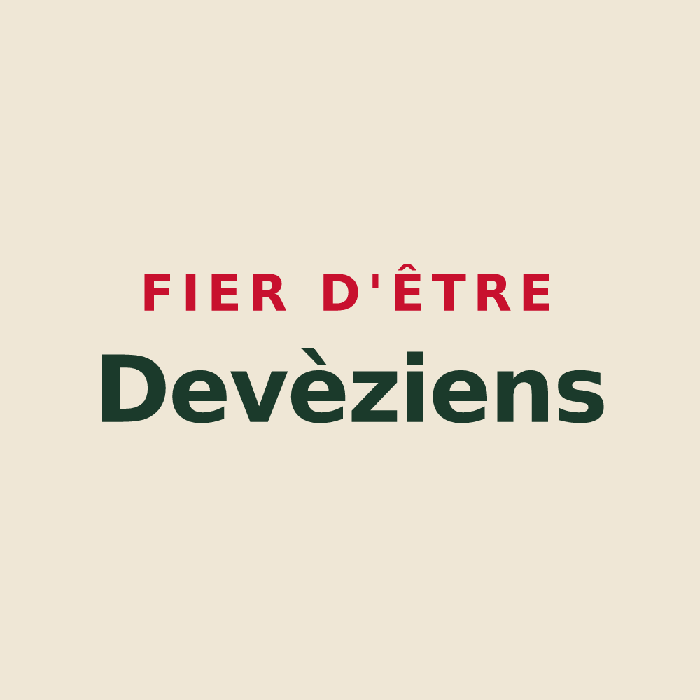 Tote bag « Fier d'être Devèziens » — design pour Devèze