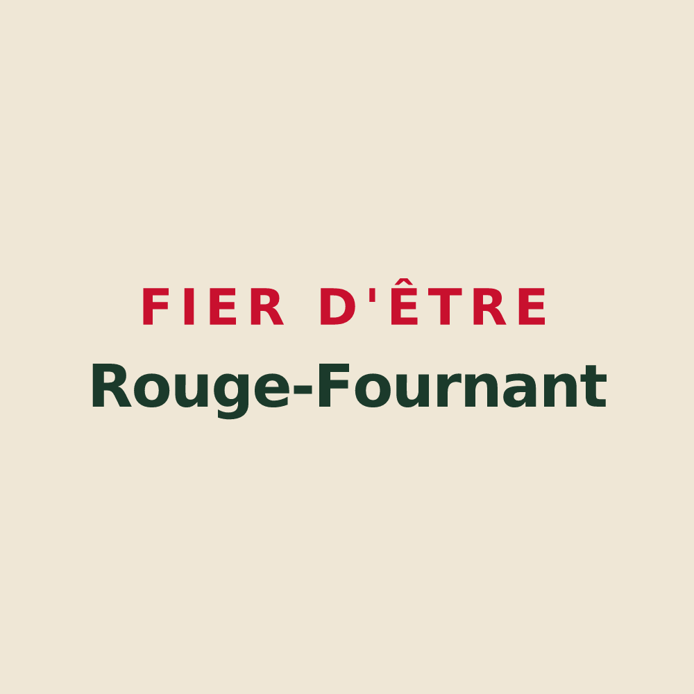 Tote bag « Fier d'être Rouge-Fournant » — design pour Deycimont