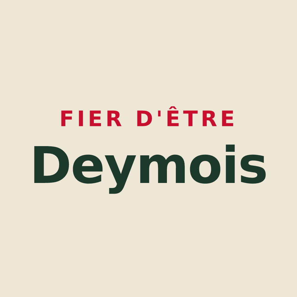 Tote bag « Fier d'être Deymois » — design pour Deyme