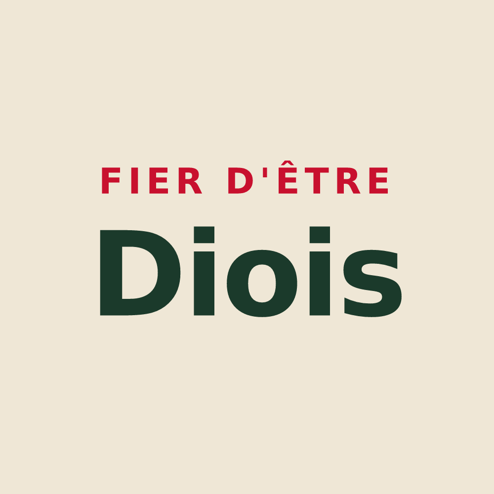 Tote bag « Fier d'être Diois » — design pour Dieue-sur-Meuse