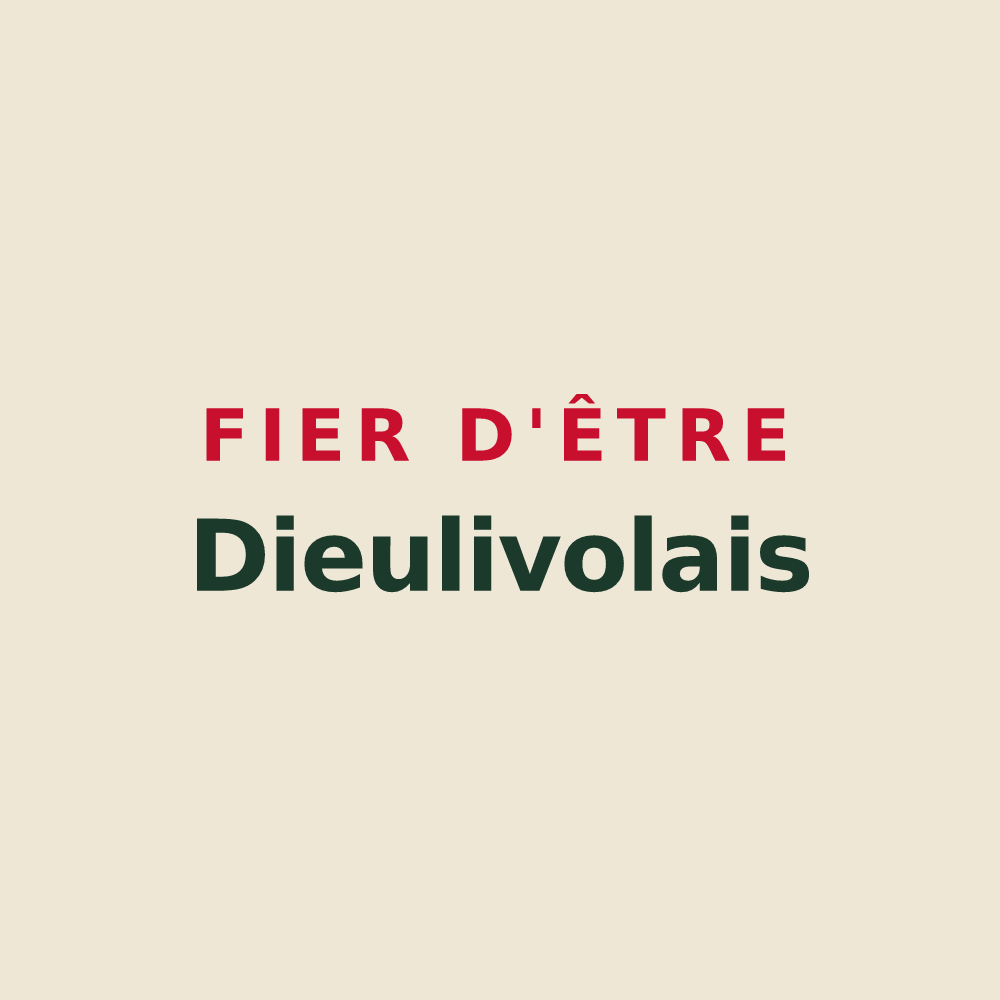 Tote bag « Fier d'être Dieulivolais » — design pour Dieulivol