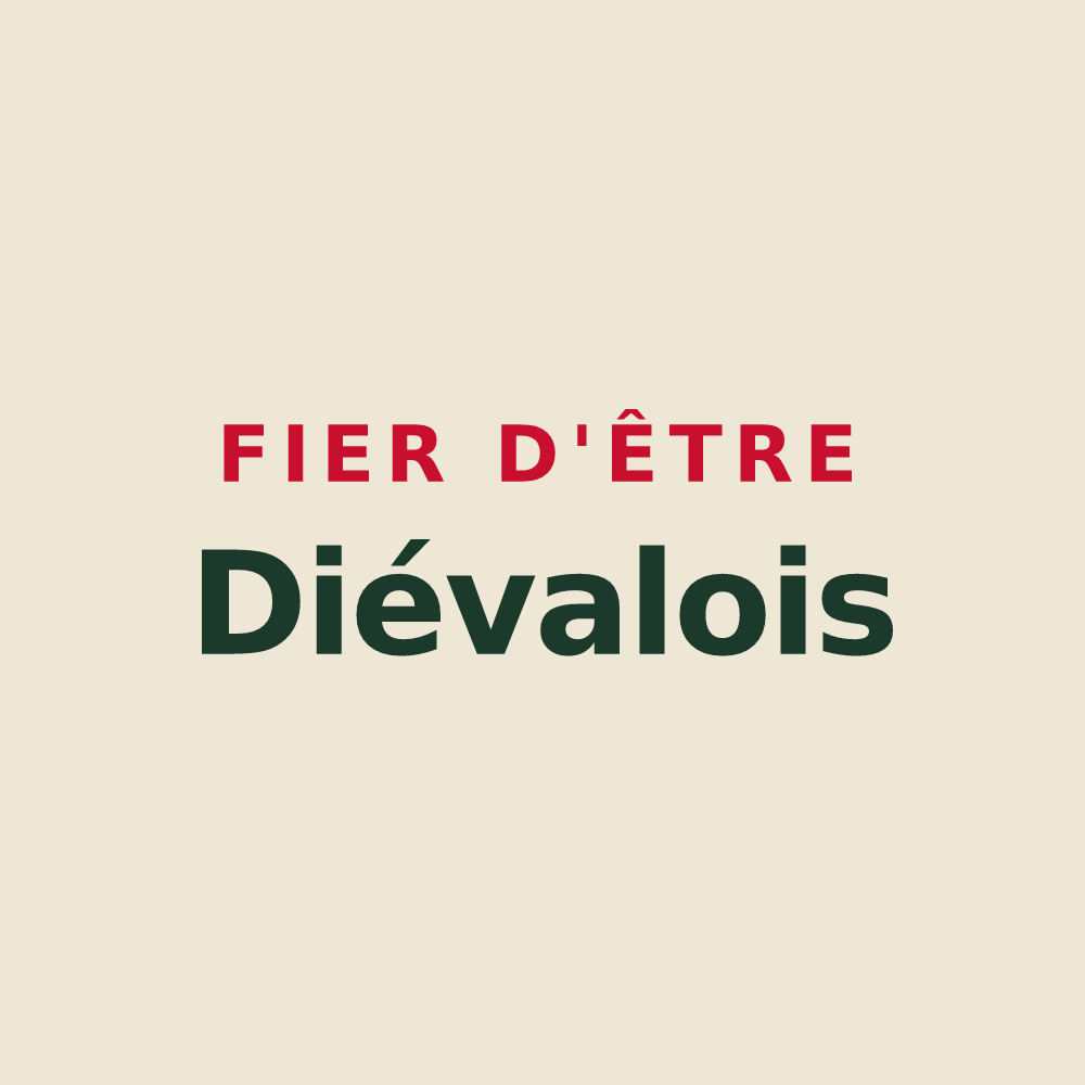 Tote bag « Fier d'être Diévalois » — design pour Diéval