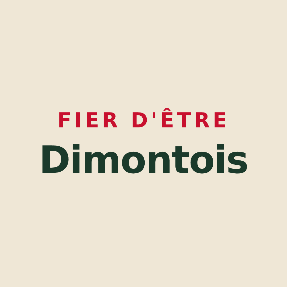 Tote bag « Fier d'être Dimontois » — design pour Dimont