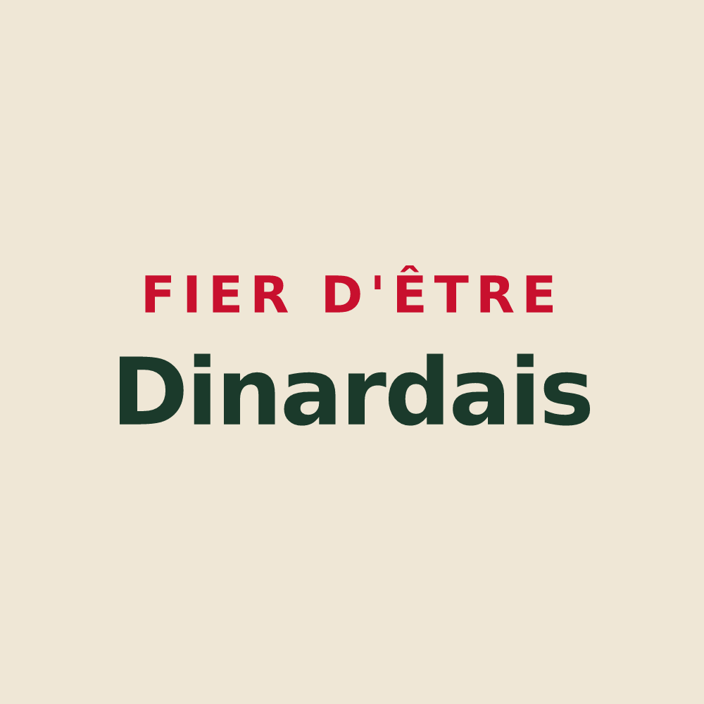 Tote bag « Fier d'être Dinardais » — design pour Dinard