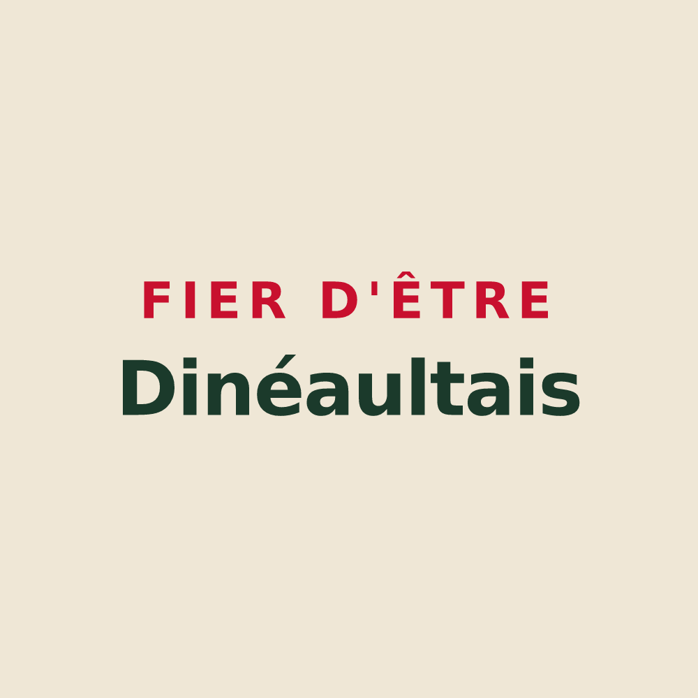 Tote bag « Fier d'être Dinéaultais » — design pour Dinéault