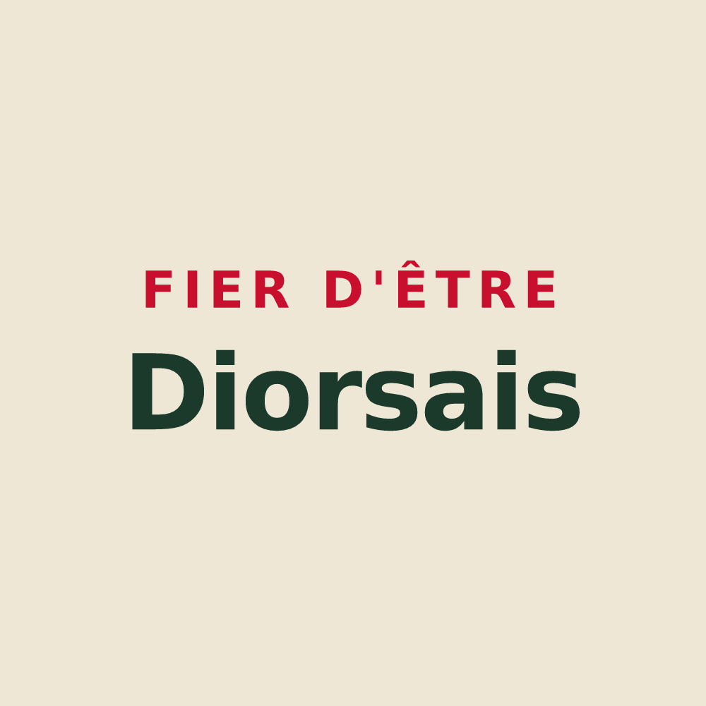 Tote bag « Fier d'être Diorsais » — design pour Diors