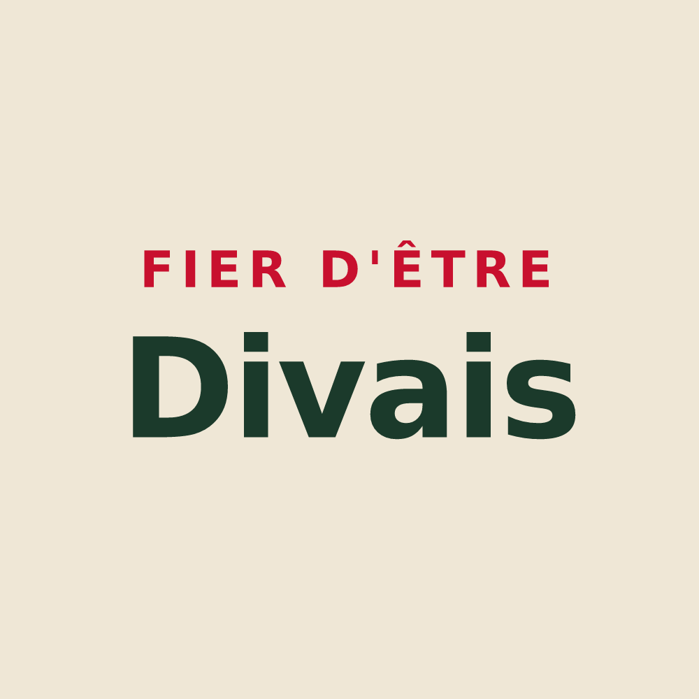 Tote bag « Fier d'être Divais » — design pour Dives-sur-Mer