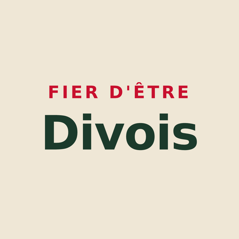 Tote bag « Fier d'être Divois » — design pour Dives