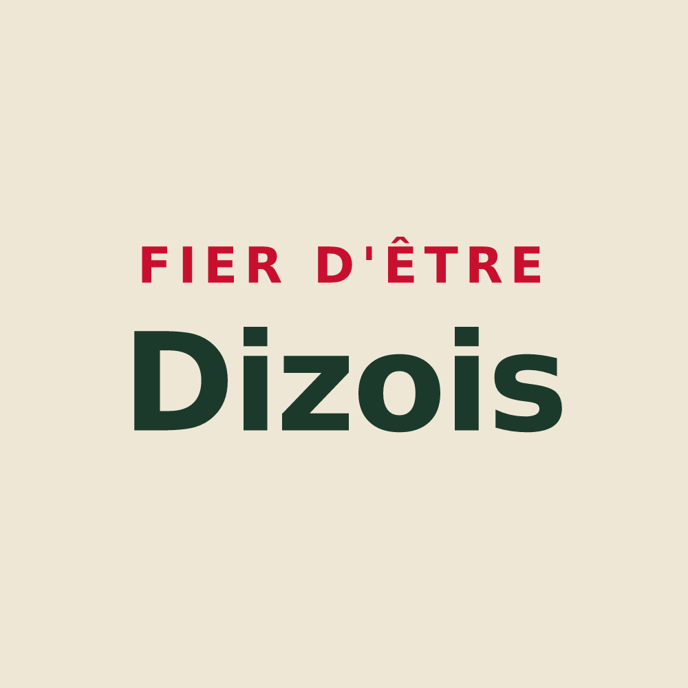 Tote bag « Fier d'être Dizois » — design pour Dizy-le-Gros