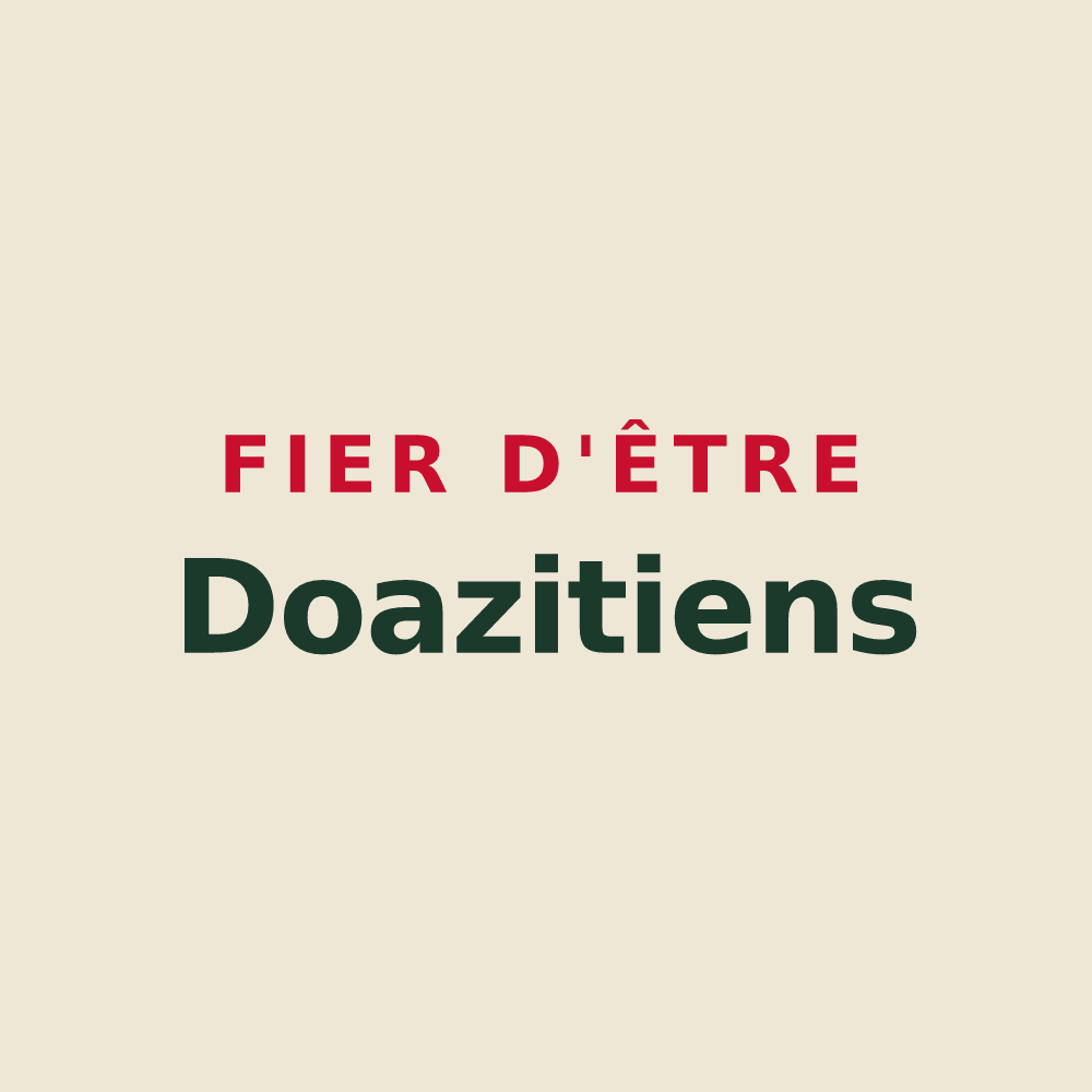 Tote bag « Fier d'être Doazitiens » — design pour Doazit