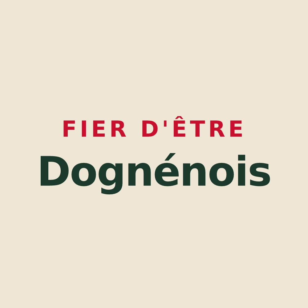 Tote bag « Fier d'être Dognénois » — design pour Dognen