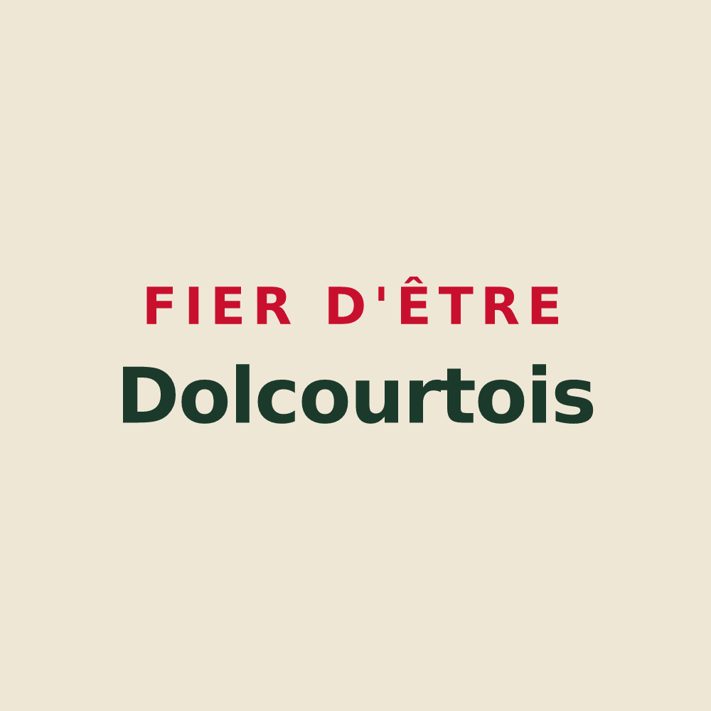 Tote bag « Fier d'être Dolcourtois » — design pour Dolcourt