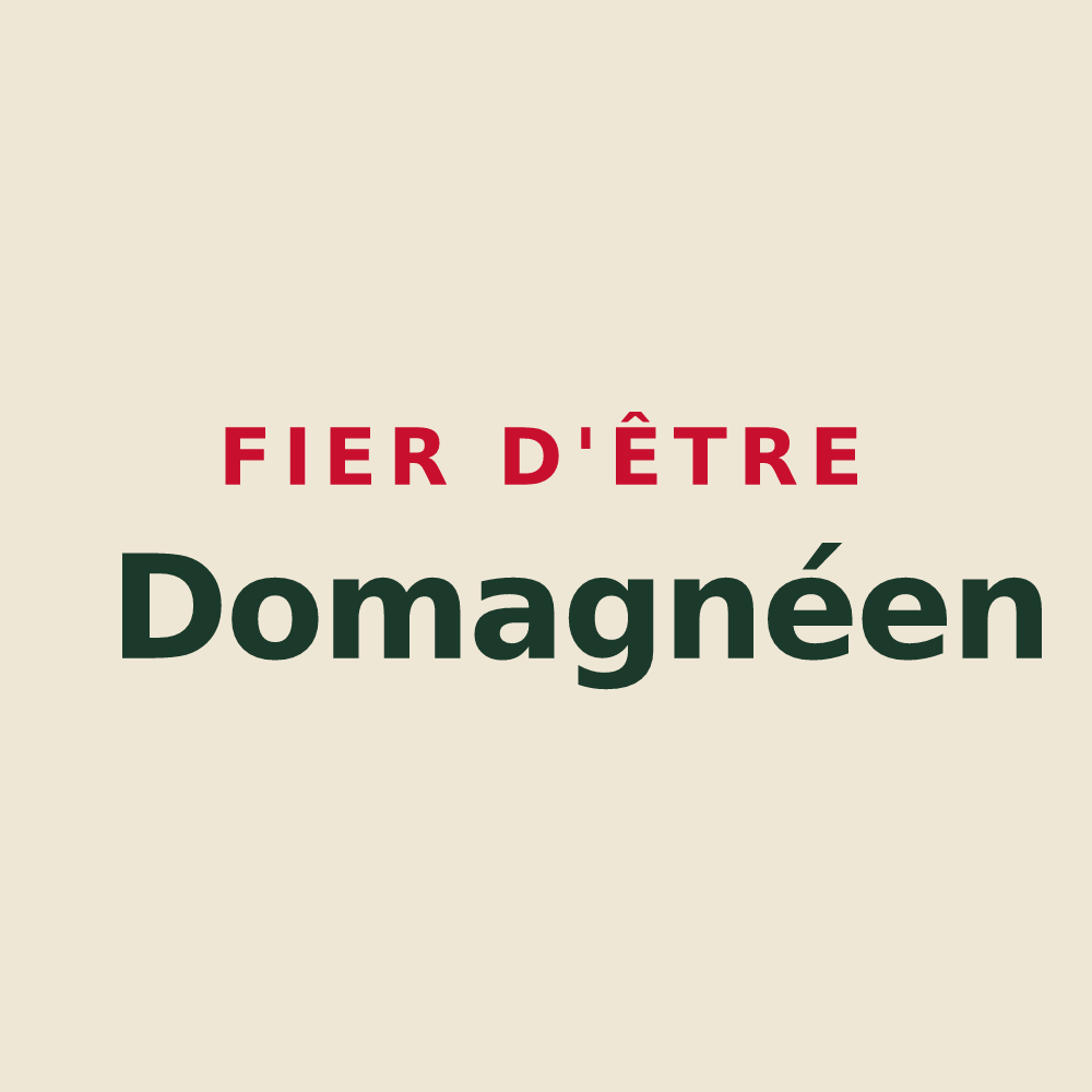 Tote bag « Fier d'être Domagnéen » — design pour Domagné