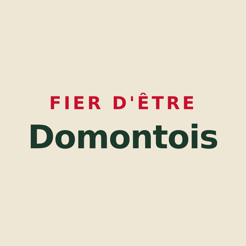 Tote bag « Fier d'être Domontois » — design pour Domont