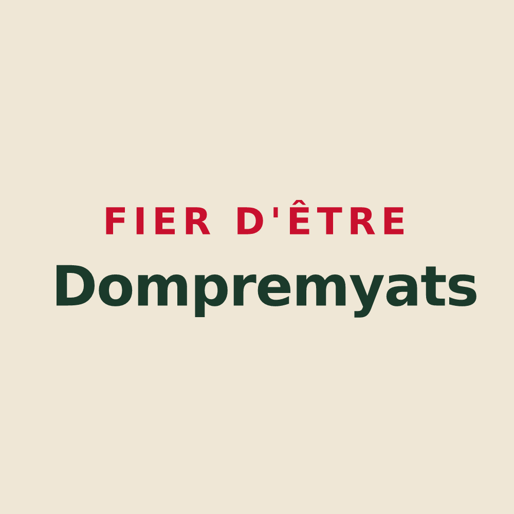 Tote bag « Fier d'être Dompremyats » — design pour Dompremy