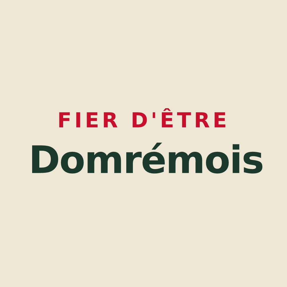 Tote bag « Fier d'être Domrémois » — design pour Domrémy-la-Pucelle