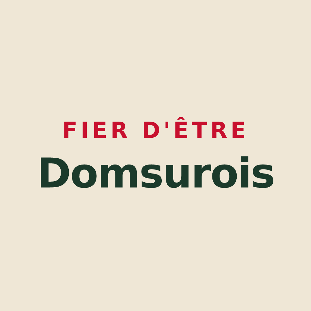 Tote bag « Fier d'être Domsurois » — design pour Domsure