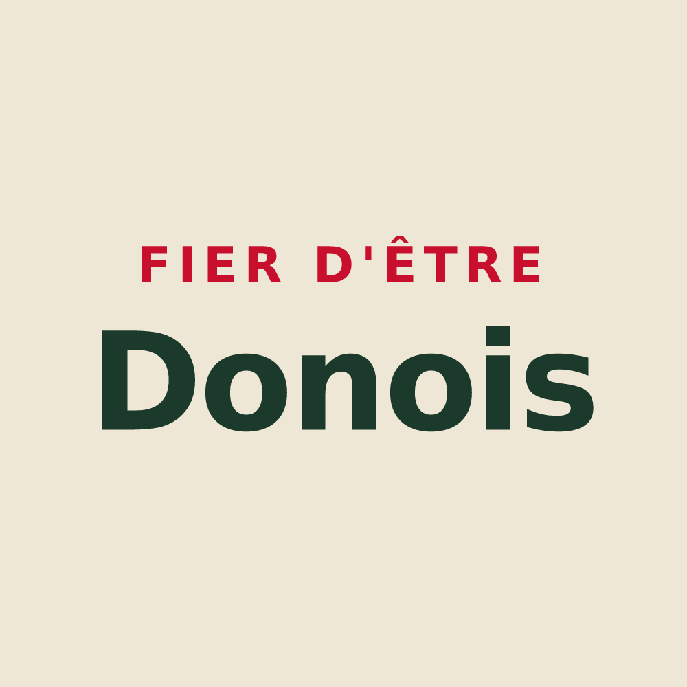 Tote bag « Fier d'être Donois » — design pour Don