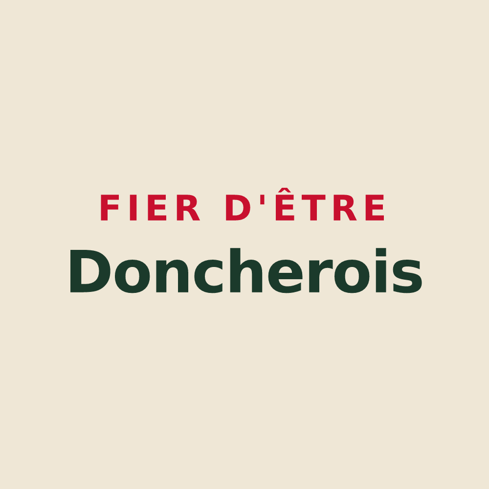 Tote bag « Fier d'être Doncherois » — design pour Donchery