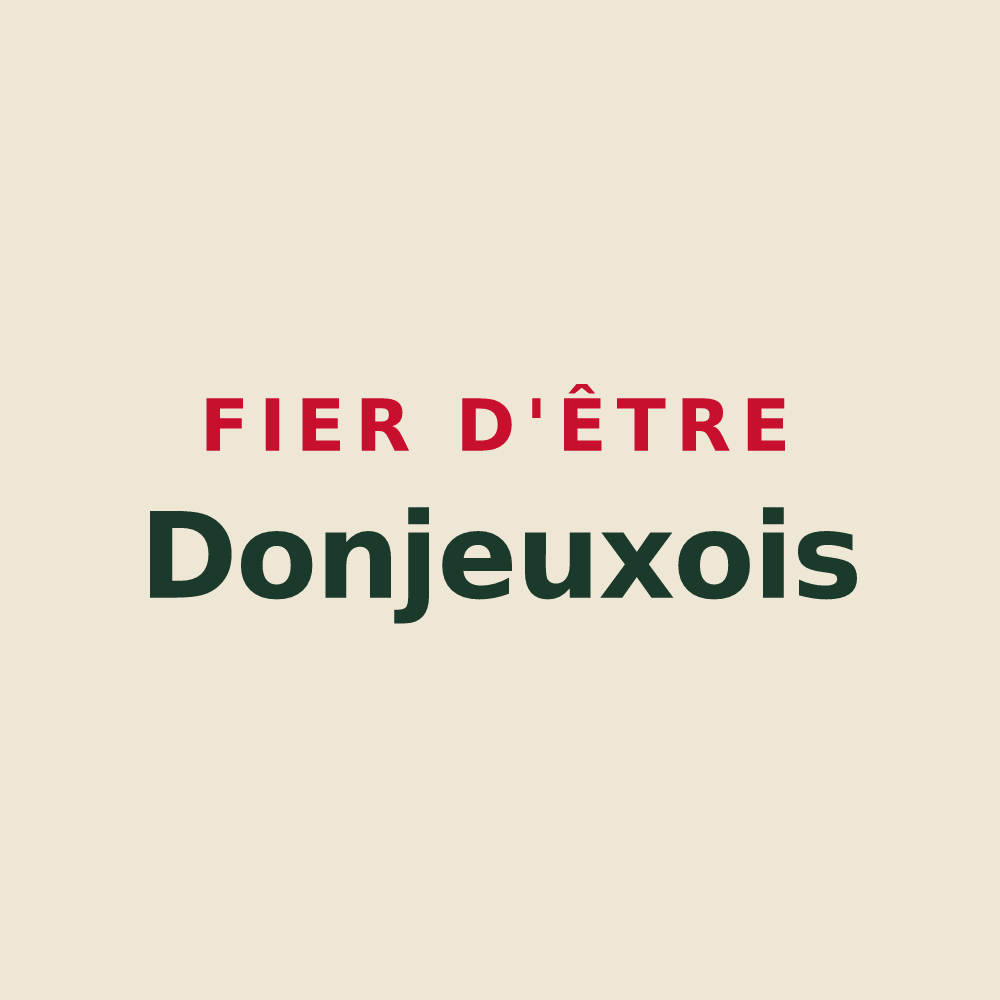 Tote bag « Fier d'être Donjeuxois » — design pour Donjeux