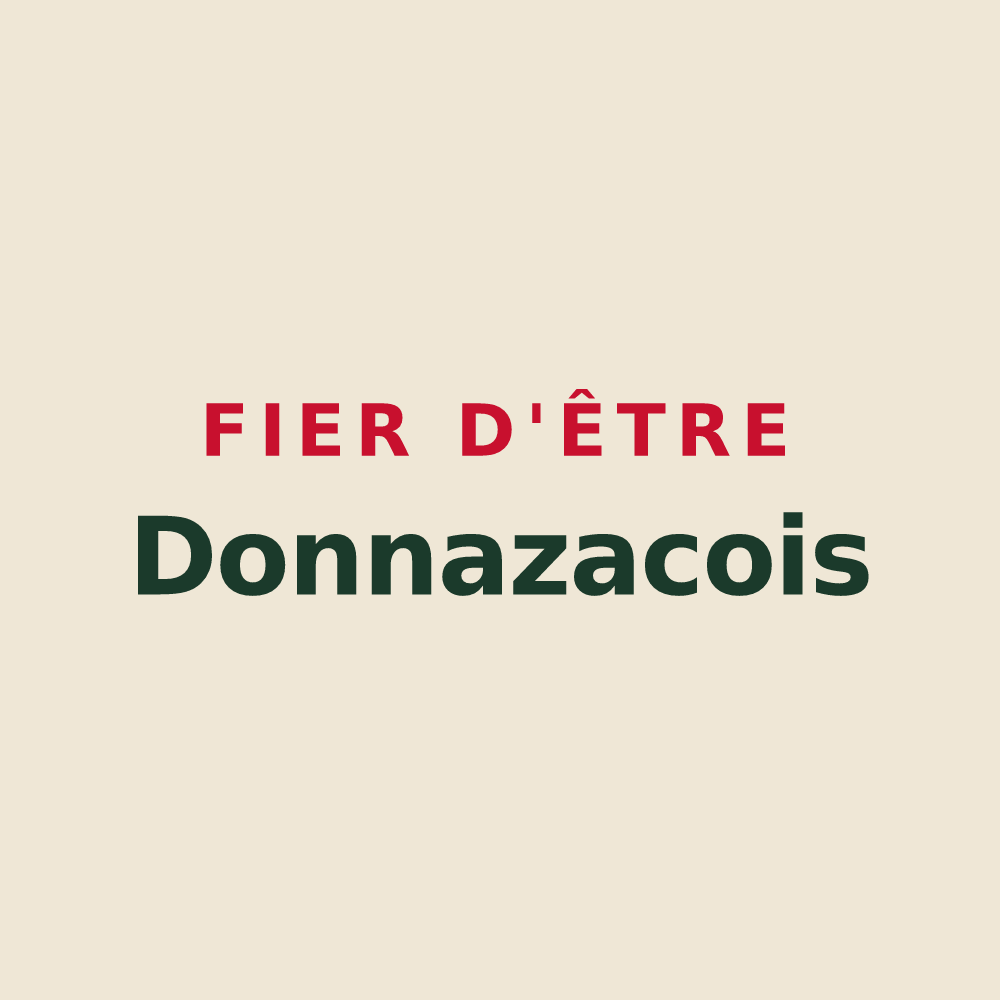 Tote bag « Fier d'être Donnazacois » — design pour Donnazac
