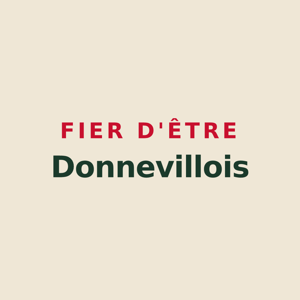Tote bag « Fier d'être Donnevillois » — design pour Donneville