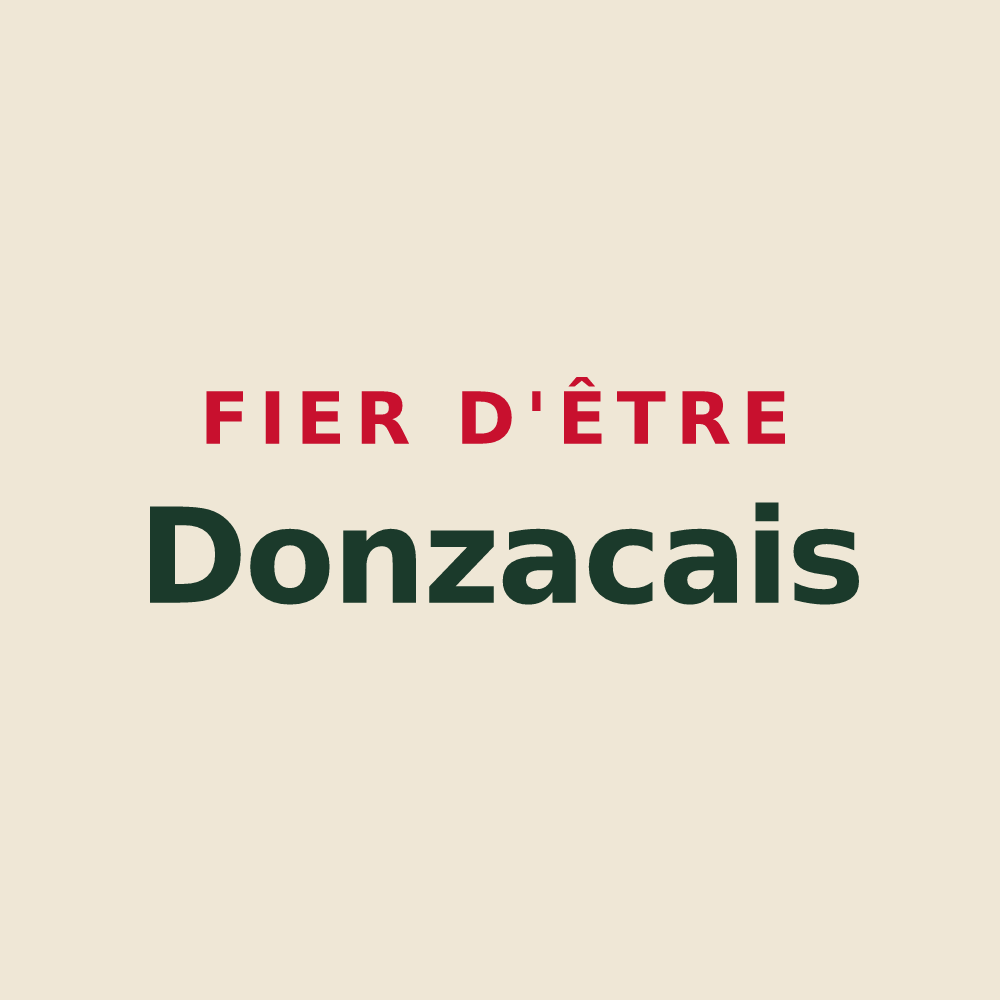 Tote bag « Fier d'être Donzacais » — design pour Donzac