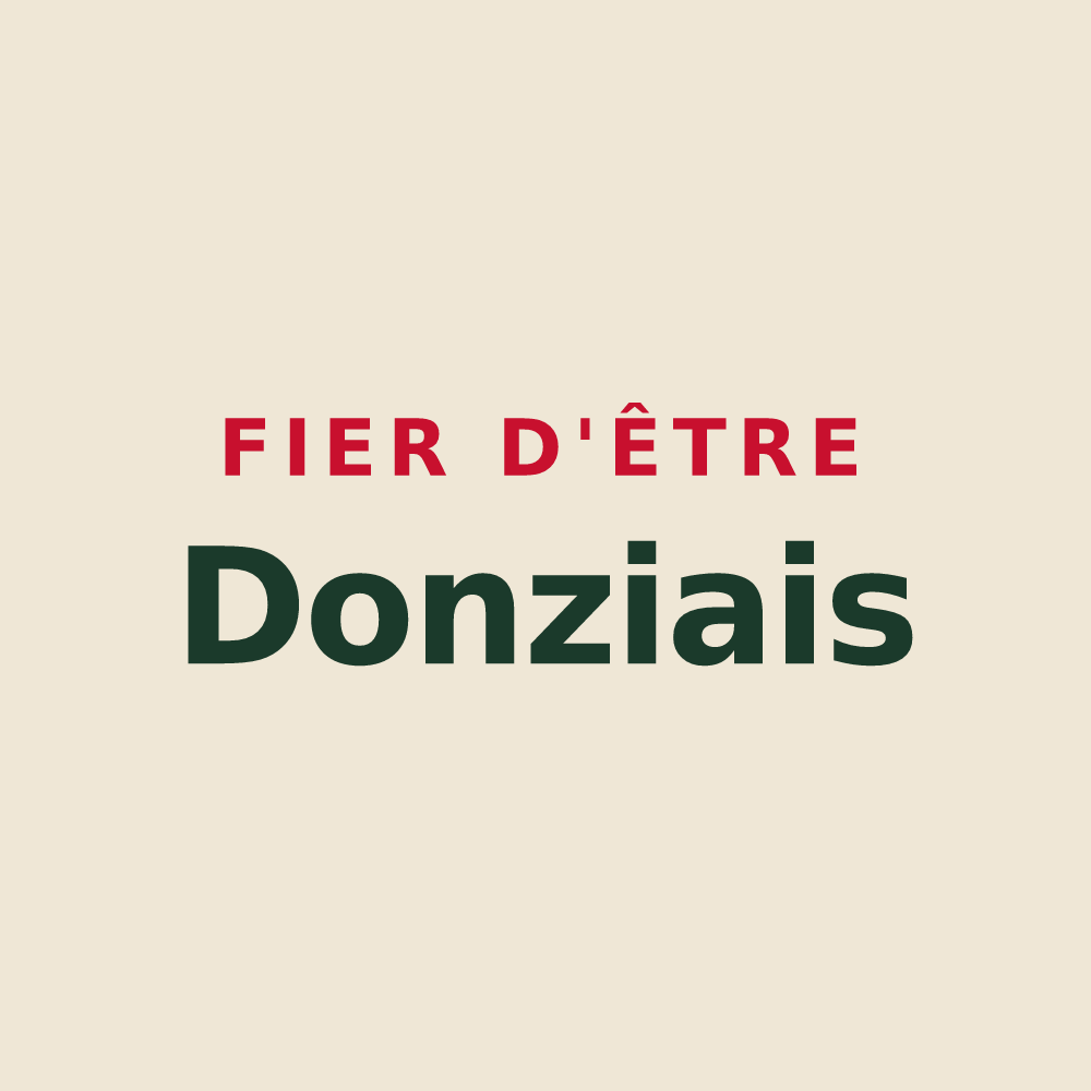 Tote bag « Fier d'être Donziais » — design pour Donzy