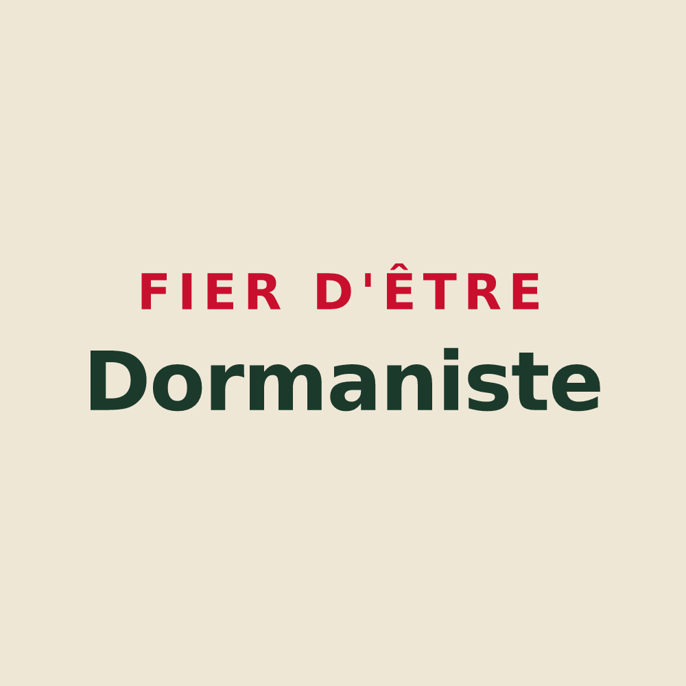 Tote bag « Fier d'être Dormaniste » — design pour Dormans