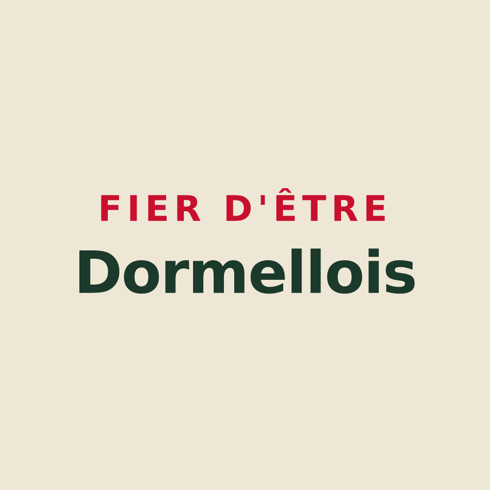 Tote bag « Fier d'être Dormellois » — design pour Dormelles