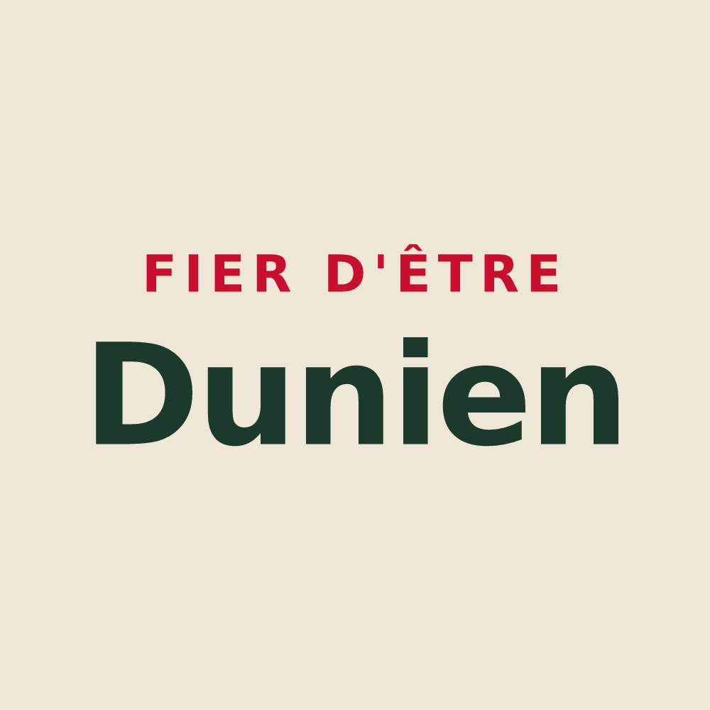 Tote bag « Fier d'être Dunien » — design pour Douains